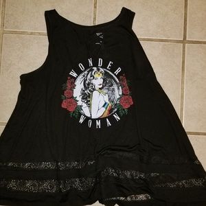 Sold! Official Wonder woman burnout cage top